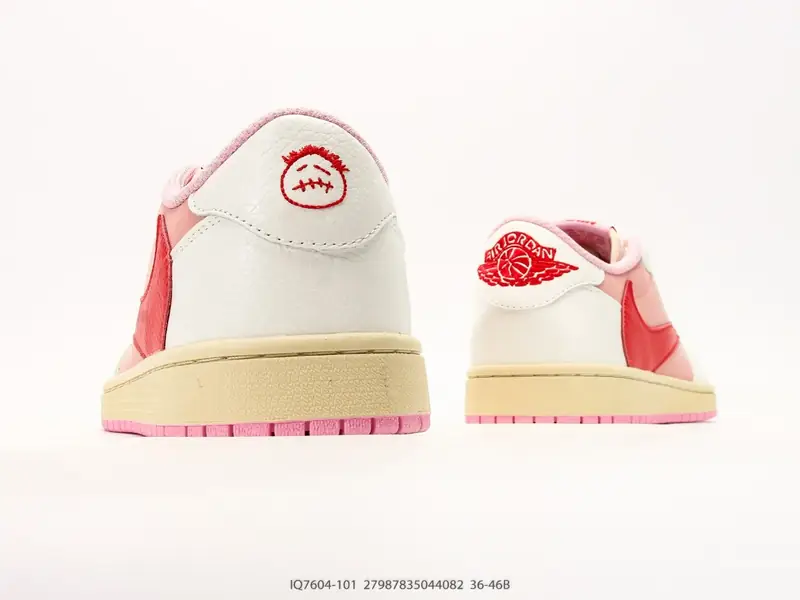 Air Jordan Basketballschuhe Kollaboration Niedrig IQ7604-101 #27987835044082
